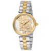 Just Cavalli Maiuscola Women's Watch Jc1l241m0085 In Metallic
