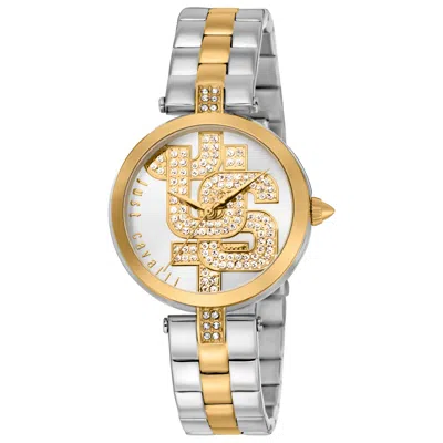 Just Cavalli Maiuscola Women's Watch Jc1l241m0085 In Metallic