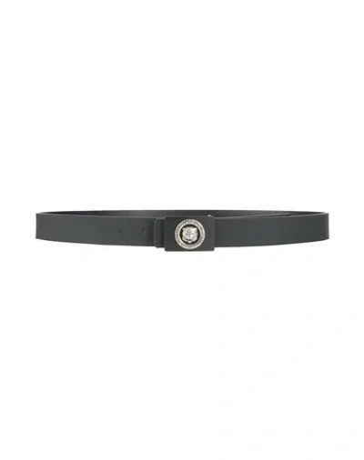 Just Cavalli Man Belt Black Size 39.5 Calfskin