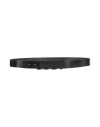 Just Cavalli Man Belt Black Size 39.5 Leather In Black