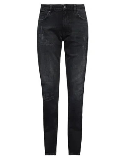 Just Cavalli Man Jeans Black Size 34 Cotton, Elastane