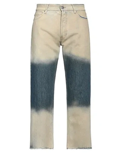 Just Cavalli Man Denim Pants Blue Size 34 Cotton