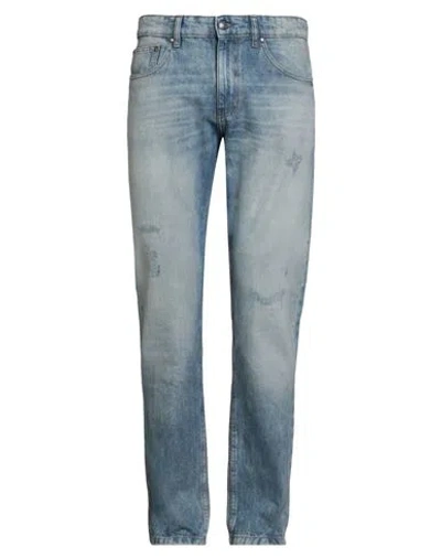 Just Cavalli Man Jeans Blue Size 35 Cotton