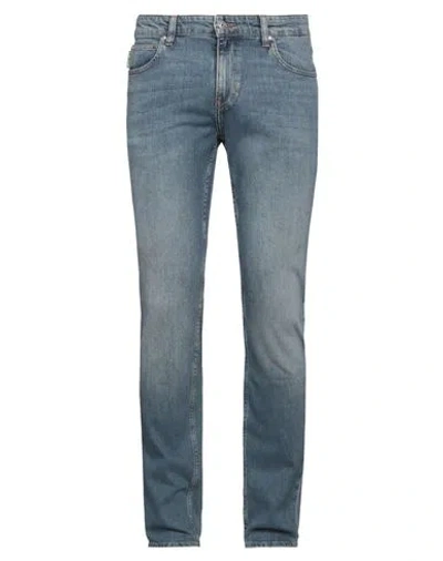 Just Cavalli Man Jeans Blue Size 35 Cotton, Elastane