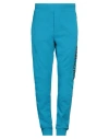 Just Cavalli Man Pants Azure Size S Cotton In Blue