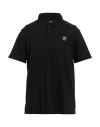 Just Cavalli Man Polo Shirt Black Size 3xl Cotton