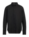 Just Cavalli Man Shirt Black Size 46 Cotton In Black