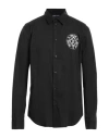 Just Cavalli Logo-print Cotton Shirt In Black