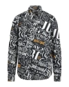 Just Cavalli Man Shirt Black Size 46 Cotton In Black
