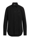 Just Cavalli Man Shirt Black Size 48 Cotton In Black