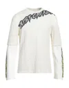 Just Cavalli Sweaters In White