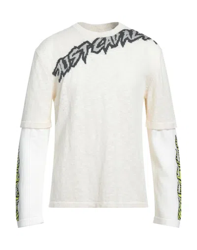 Just Cavalli Sweaters In White