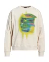 Just Cavalli Sweatshirts In Beige