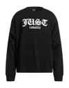 Just Cavalli Sweatshirts In Black