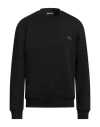 Just Cavalli Man Sweatshirt Black Size S Cotton