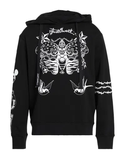 Just Cavalli Sweatshirts In Black