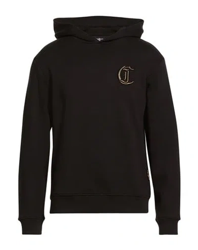 Just Cavalli Man Sweatshirt Black Size Xxl Cotton