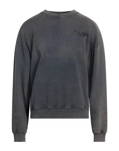 Just Cavalli Man Sweatshirt Grey Size M Cotton In Gray