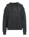 Just Cavalli Man Sweatshirt Lead Size S Cotton, Elastane In Grey
