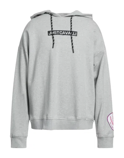 Just Cavalli Sweatshirts In Grey