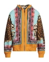Just Cavalli Man Sweatshirt Sky Blue Size Xl Cotton In Blue