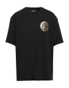 Just Cavalli Man T-shirt Black Size Xxl Cotton