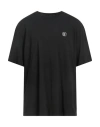 Just Cavalli Man T-shirt Black Size 3xl Cotton In Black