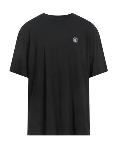 Just Cavalli Man T-shirt Black Size 3xl Cotton