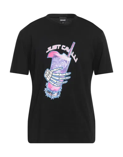 Just Cavalli T-shirts In Black