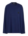 Just Cavalli Man T-shirt Blue Size 3xl Cotton