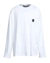 Just Cavalli Man T-shirt White Size 3xl Cotton