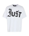 Just Cavalli Man T-shirt White Size 3xl Cotton In White