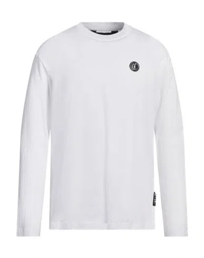 Just Cavalli Man T-shirt White Size Xxl Cotton