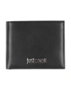 Just Cavalli Man Wallet Black Size - Leather