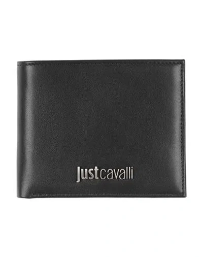 Just Cavalli Man Wallet Black Size - Leather