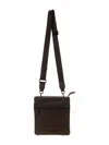 Just Cavalli Mens Cross-body Bag In Black