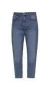 Just Cavalli Logo-embroidered Jeans In Blue