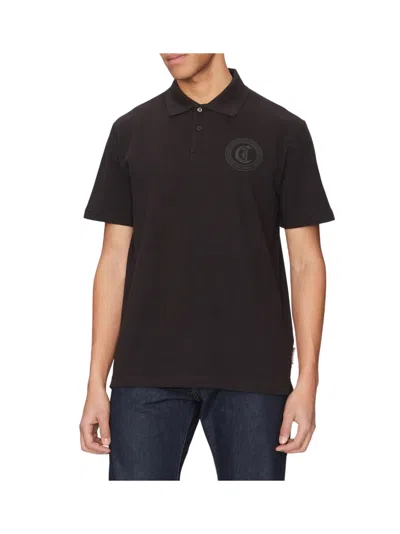 Just Cavalli Mens Polo Shirt In Brown
