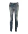 Just Cavalli Mid-waist Stretch Jeans In Gray