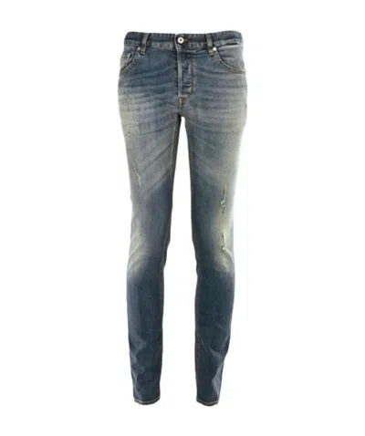 Just Cavalli Mid-waist Stretch Jeans In Gray