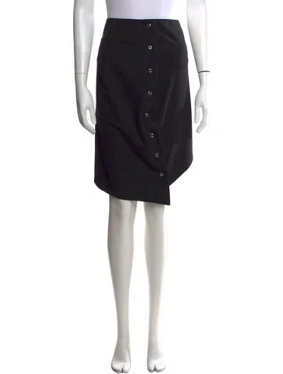 Pre-owned Just Cavalli Midi Length Skirt In Black