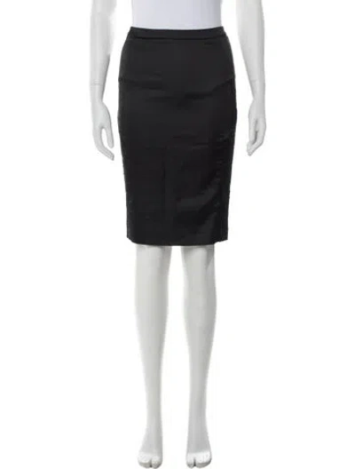 Pre-owned Just Cavalli Midi Length Skirt In White