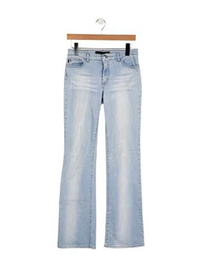 Pre-owned Just Cavalli Mid-rise Flared Jeans In Blue