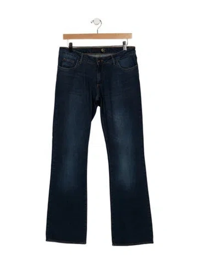 Pre-owned Just Cavalli Mid-rise Flared Jeans In Blue