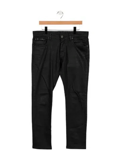 Pre-owned Just Cavalli Mid-rise Skinny Leg Jeans In Black