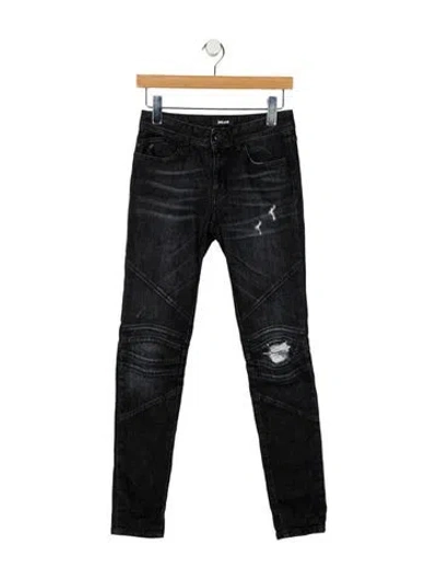 Pre-owned Just Cavalli Mid-rise Skinny Leg Jeans In Blue