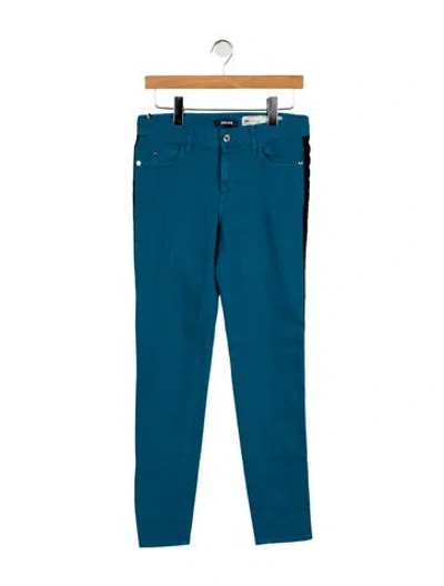 Pre-owned Just Cavalli Mid-rise Skinny Leg Jeans W/ Tags In Blue