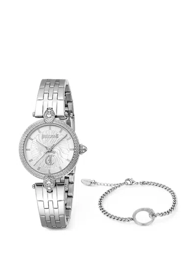 Just Cavalli Mini Attraente 28mm Watch In Metallic