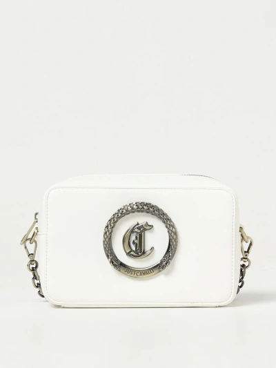 Just Cavalli Crossbody Bags  Woman Color White