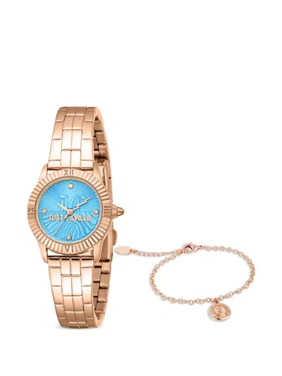 Just Cavalli Mini Raffinata 26mm Watch In Metallic